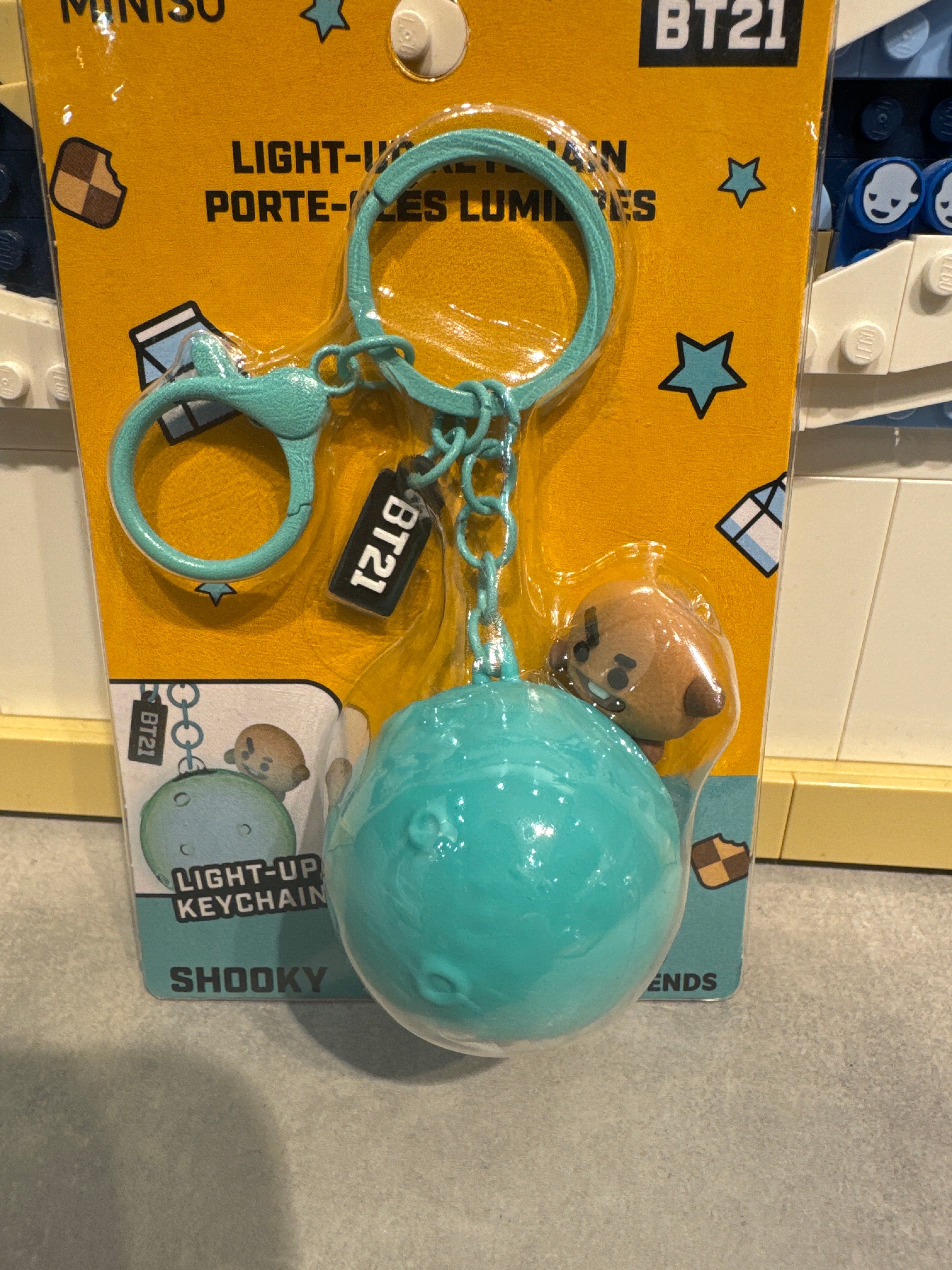 Porte-clés lumières BT21 Shooky