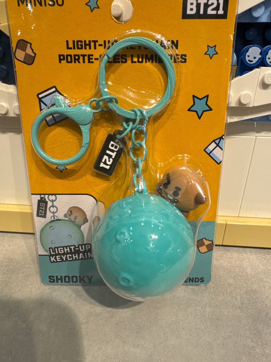 Porte-clés lumières BT21 Shooky