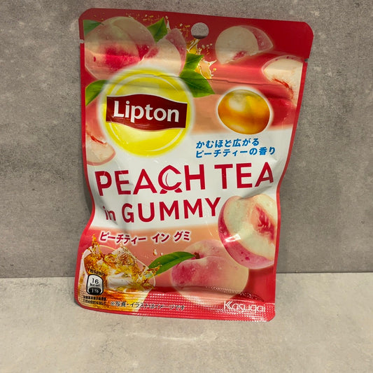 Bonbon gummy au thé à la pêche LIPTON KASUGAI