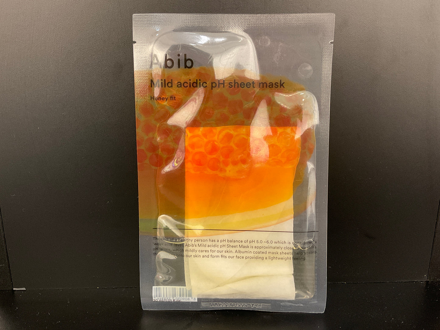 ABIB -- Masque en feuille de PH acide doux Honey Fit