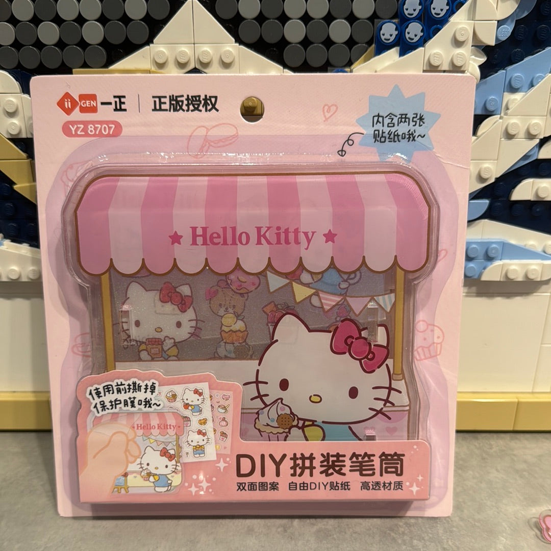 Bricolage assemblant de porte-stylo HelloKitty