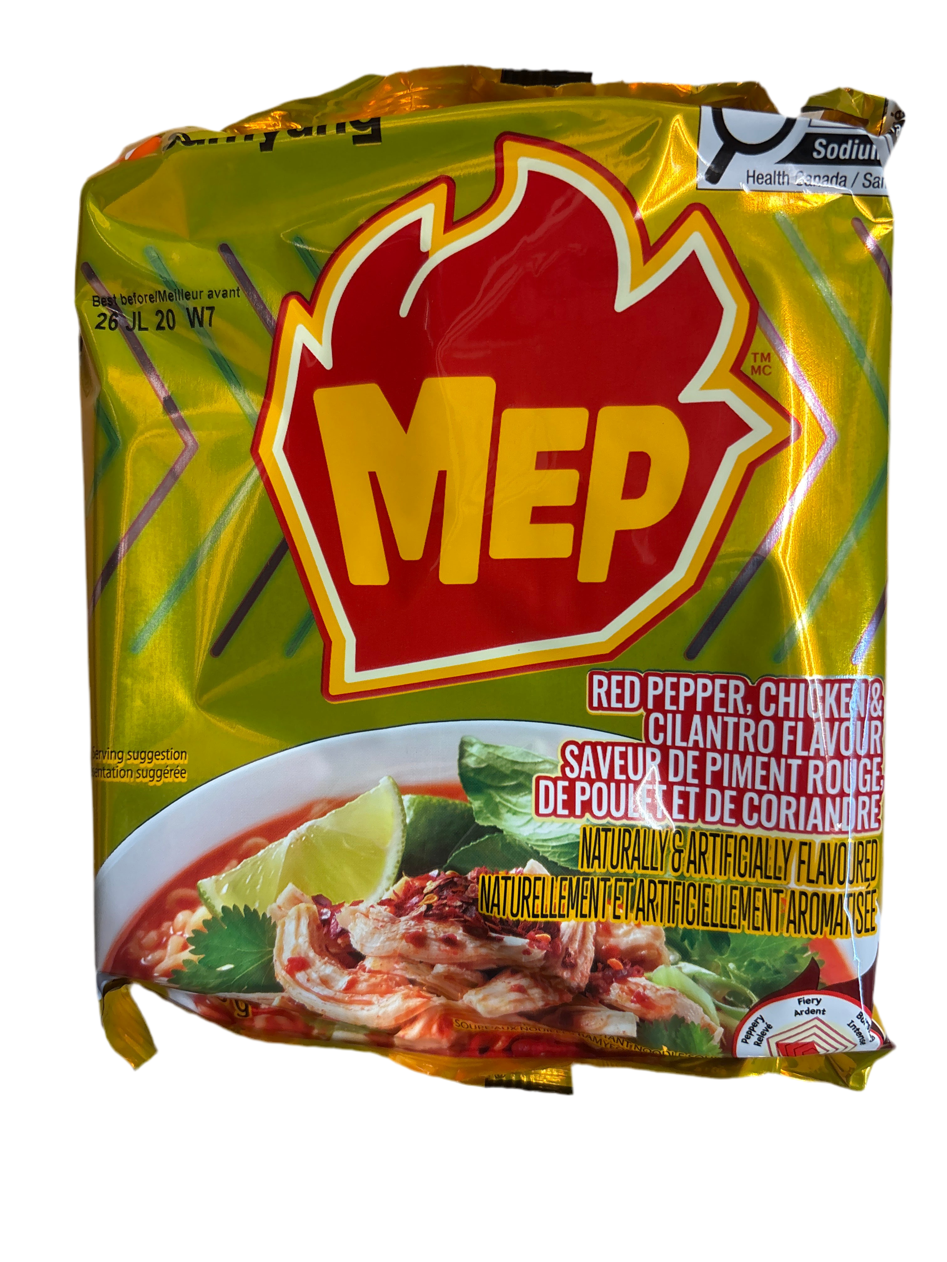 Ramen poulet piquant et coriandre MEP SAMYANG 120g