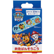 SKATER !! Bandages de premiers secours Paw Patrol 20pcs