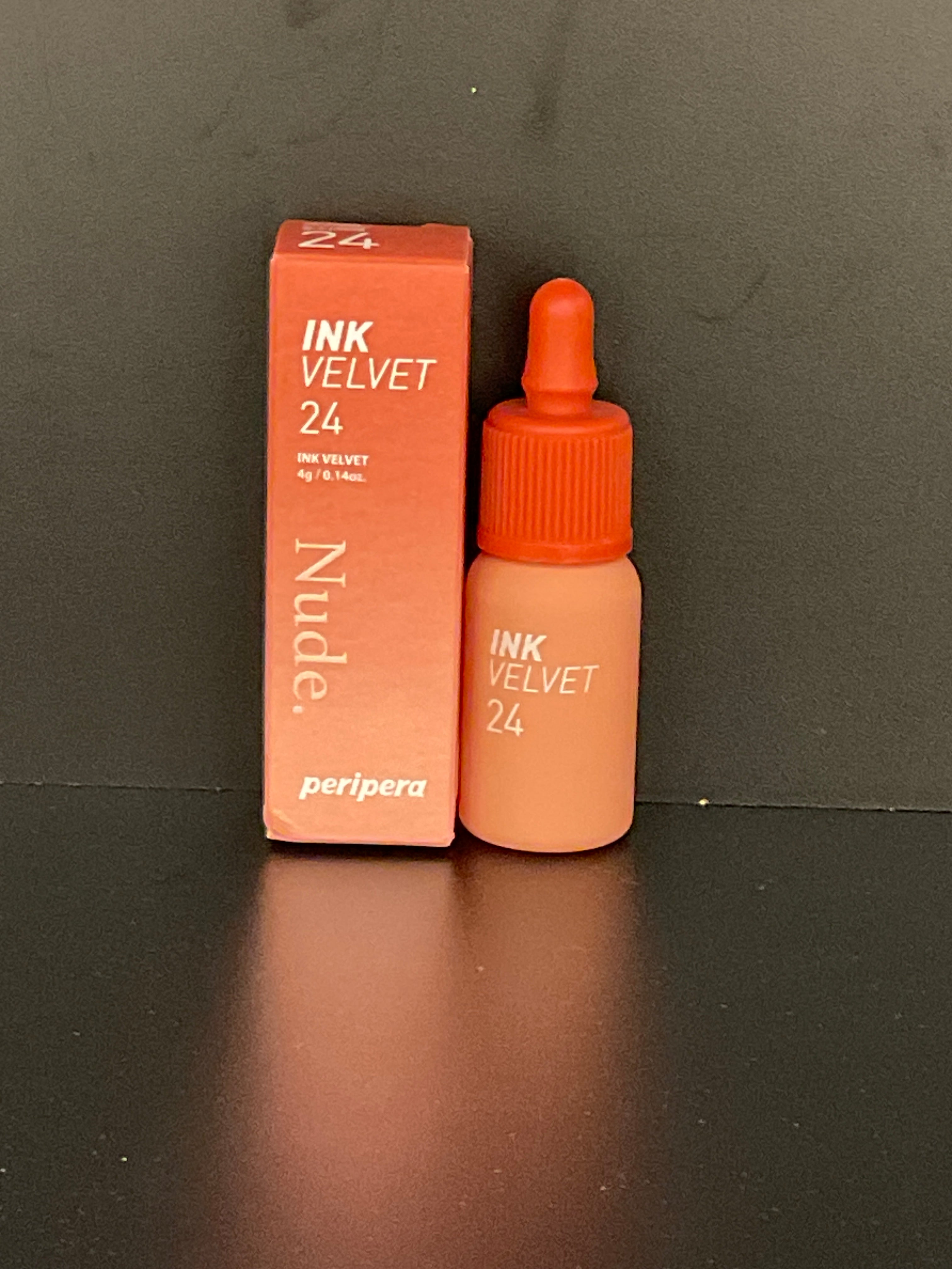 PERIPERA Encre Velvet Lip Tint 024 Milky Nude