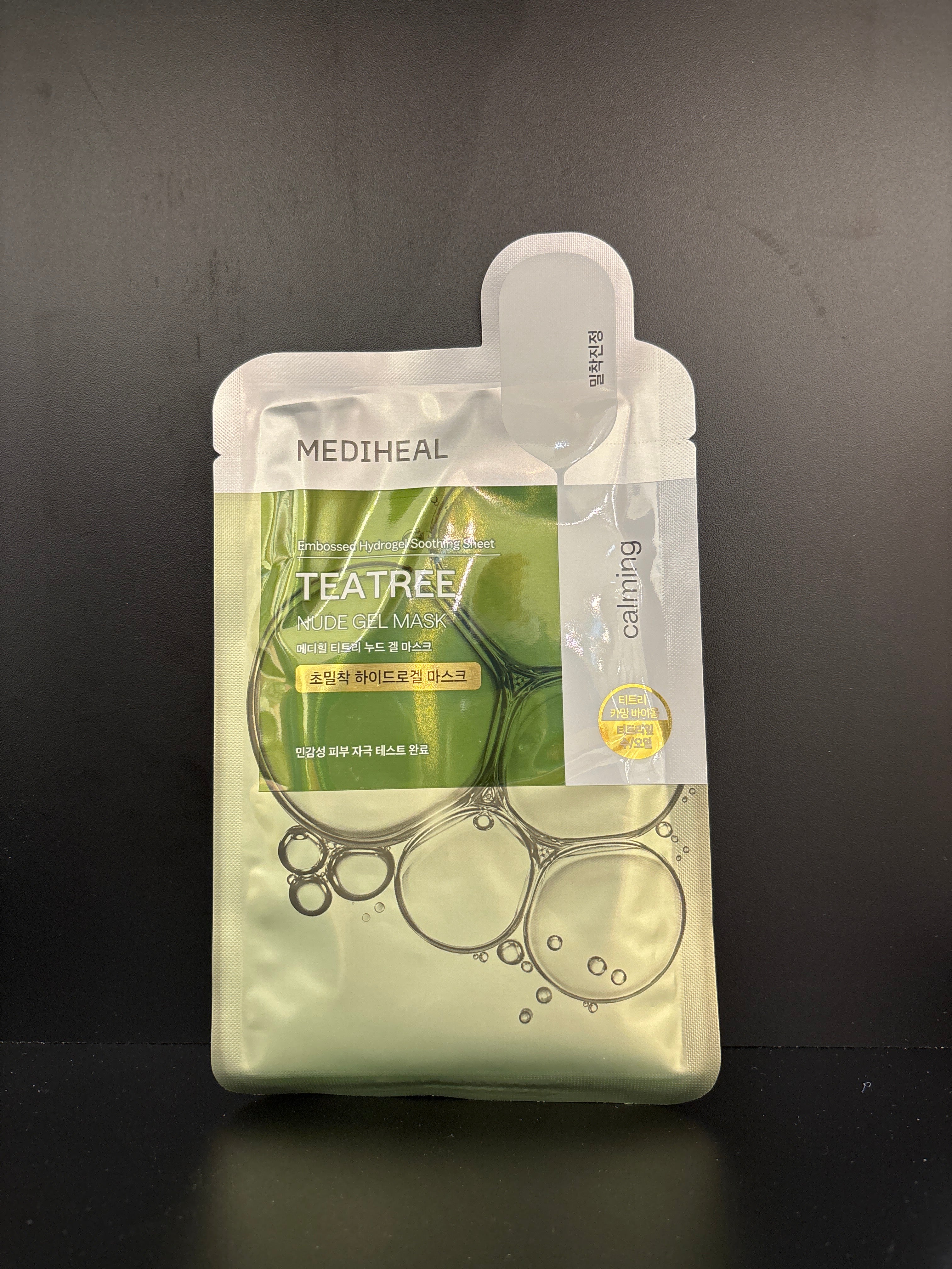 Masque-MEDIHEAL-Nude Gel Mask-Teatree-1pc