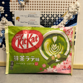 KitKat au matcha latte et sakura