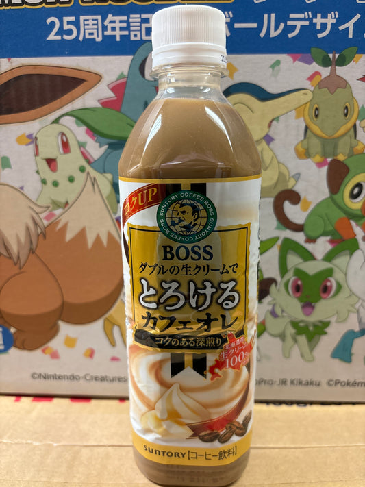 Café japonais au lait BOSS SUNTORY 500mL