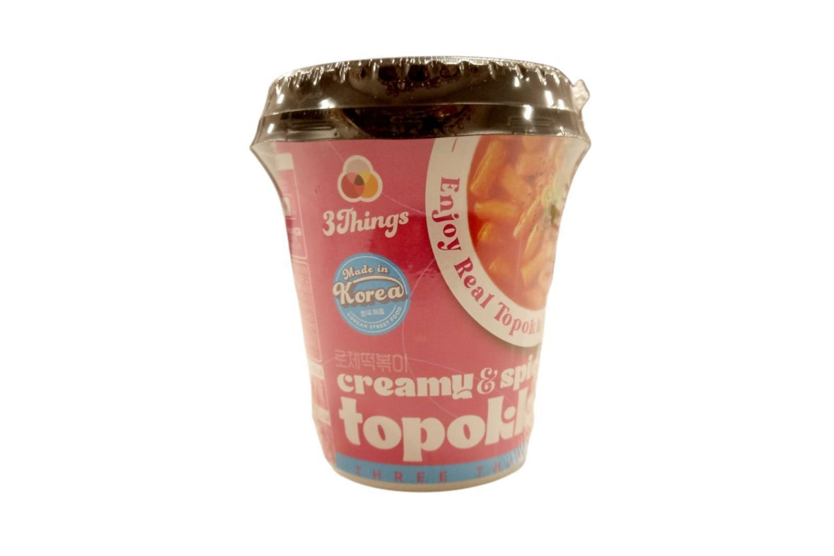 Gâteau de riz Crémeux et épicé THREE THINGS 辣奶油味炒年糕 145g