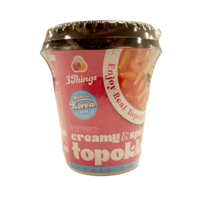 Gâteau de riz Crémeux et épicé THREE THINGS 辣奶油味炒年糕 145g