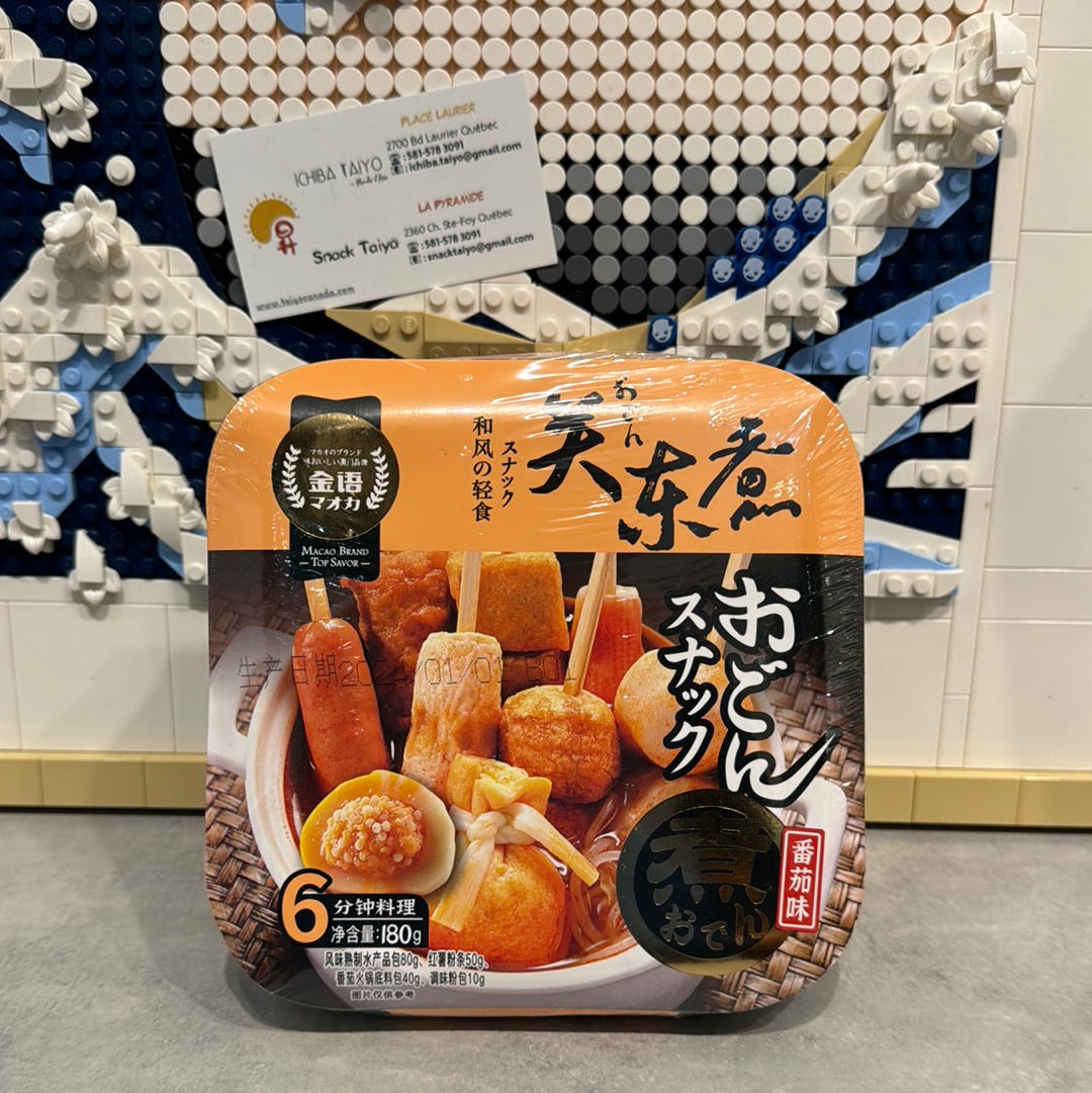 Oden instantané (saveur tomate)