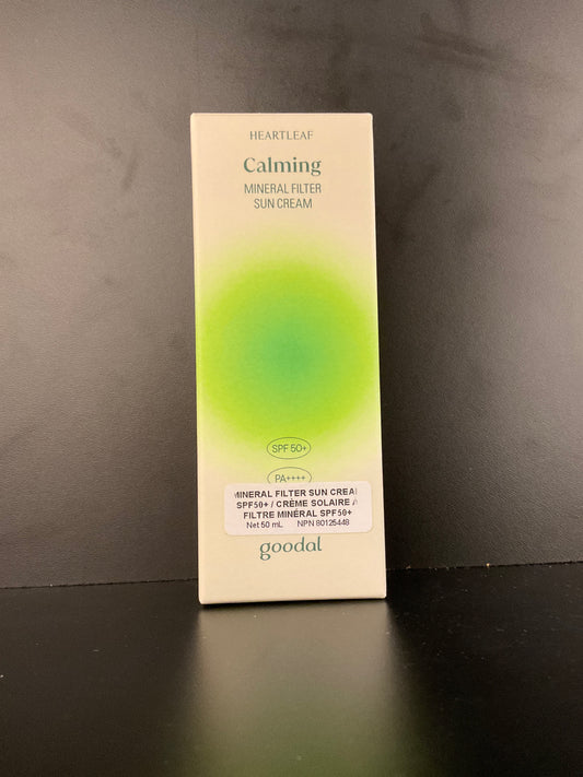 GOODAL !! Crème solaire à filtre minéral SPF50+ NPN