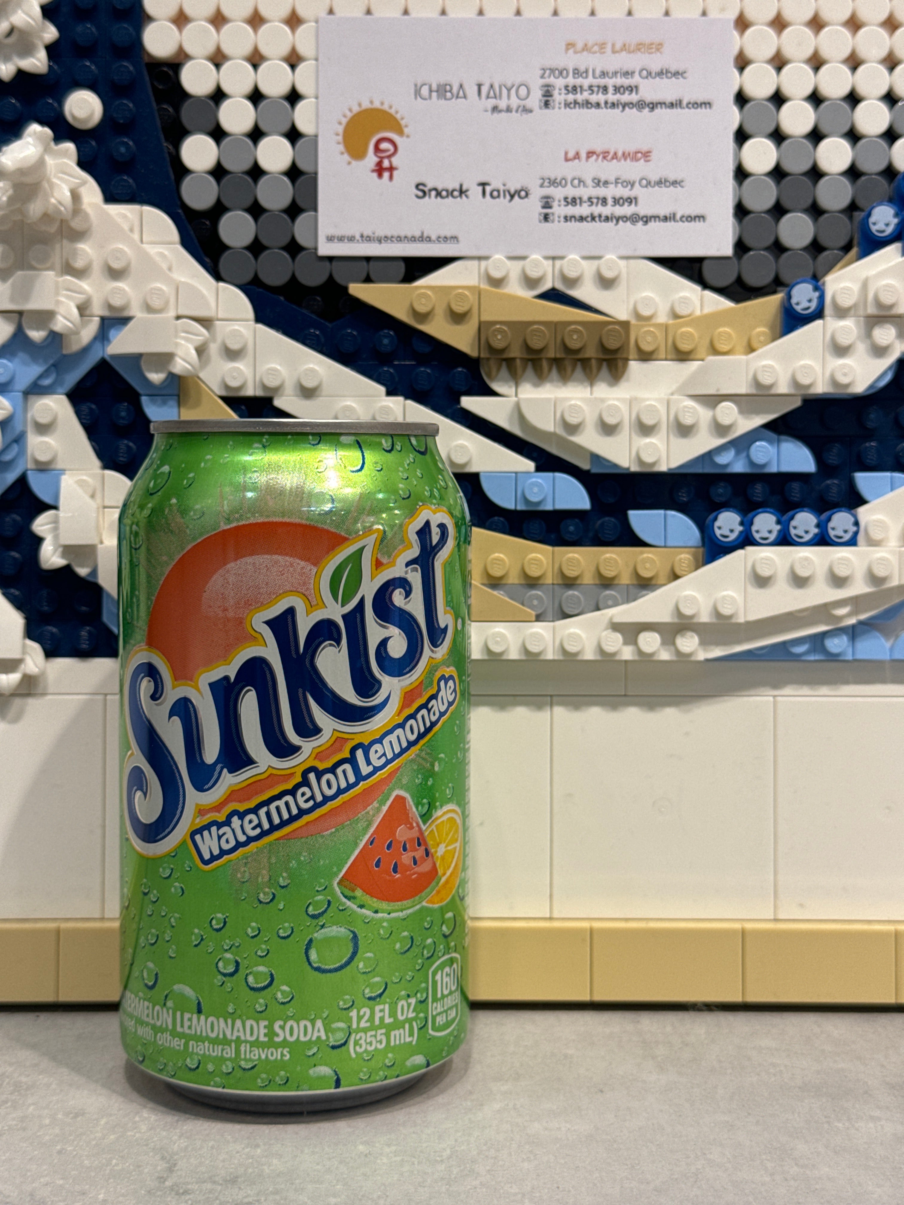 Sunkist soda limonade au melon d’eau