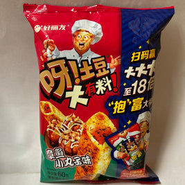 Chips de pomme de terre (saveur takoyaki) ORION 60g