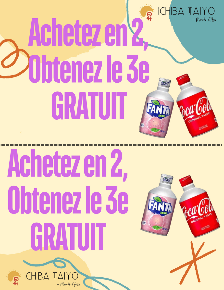 Fanta/Cola 1 gratuit
