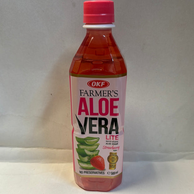 Boisson de Vera Aloes (saveur fraise) OKF 500mL