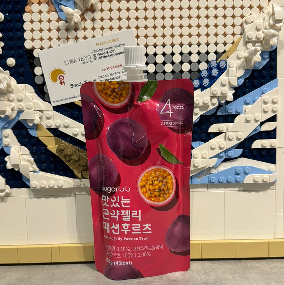 Gelée coréenne au Konjac à boire（Fruit de la passion) SUGARLOLO