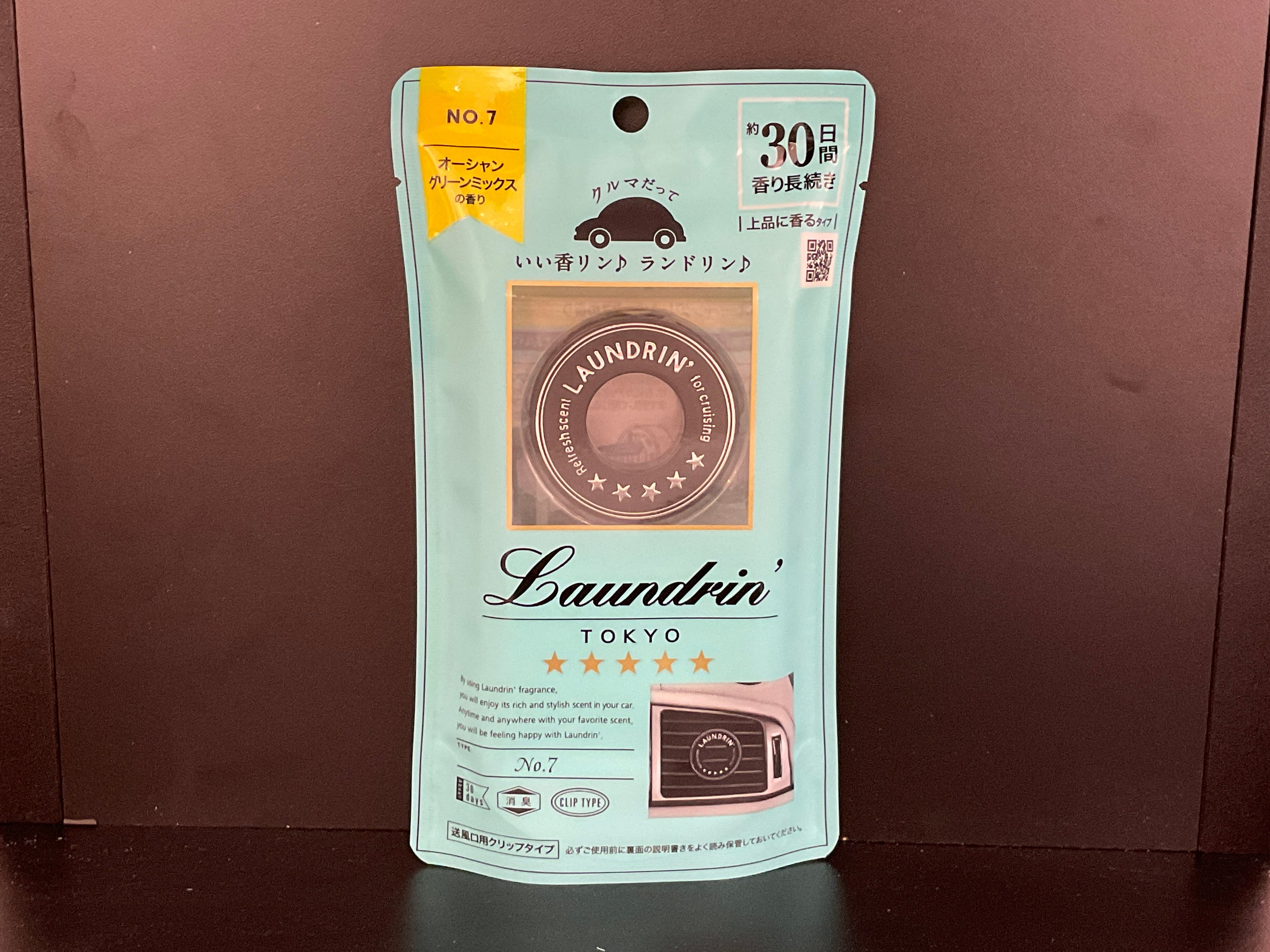 aromathérapie automobile LAUNDRIN !! Car Fragrance No.7