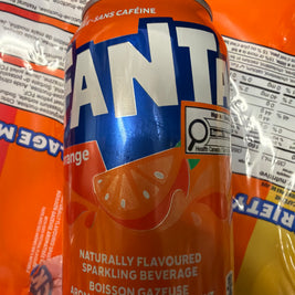 FANTA saveur d’orange 芬达 橙味汽水 355mL