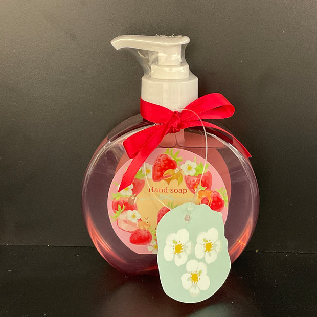 Savon pour les mains HONYARADOH à la fraise 240 ml