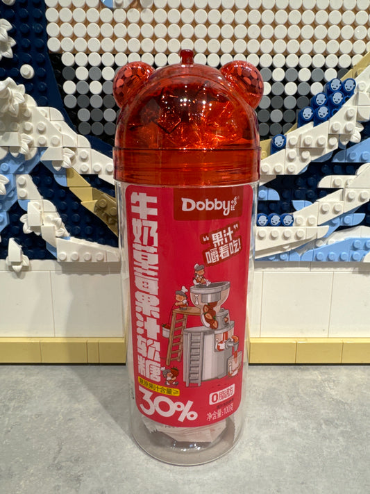 Bonbon gummie (saveur fraise) 100g