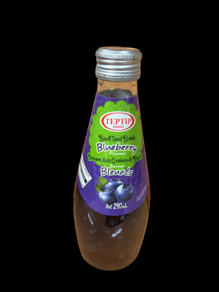 Boisson aux graines de basilic (saveur bleuet) 290mL