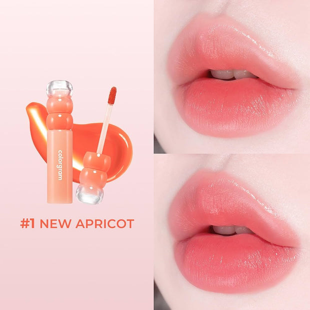COLORGRAM Teinte de verre fruité 01 New Apricot