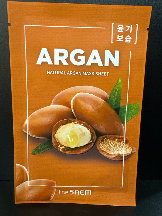 THE SAEM La feuille de masque arganier naturel