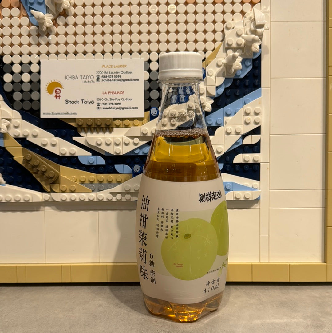 Thé pétillant au jasmin 0 sucre 410mL