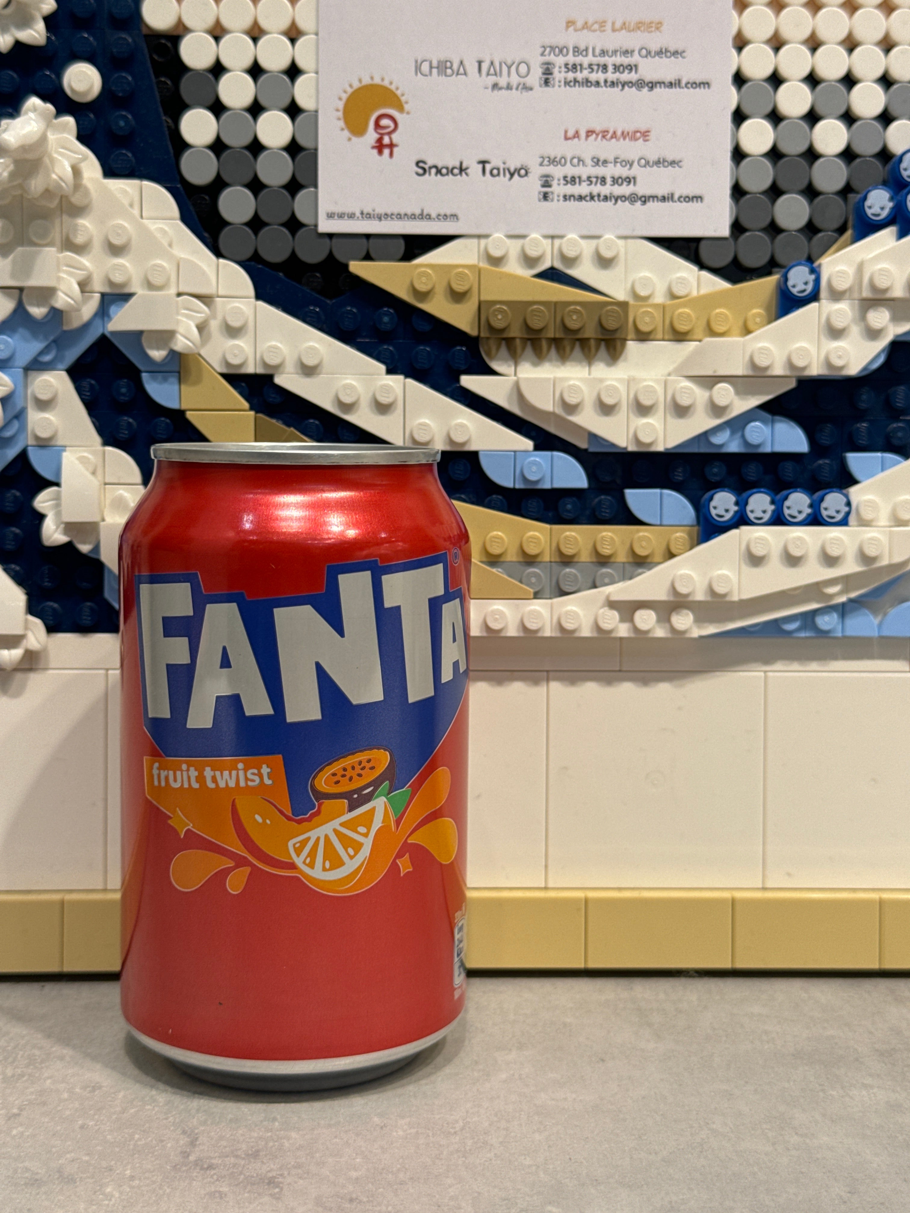 Fanta aux fruits mélangés