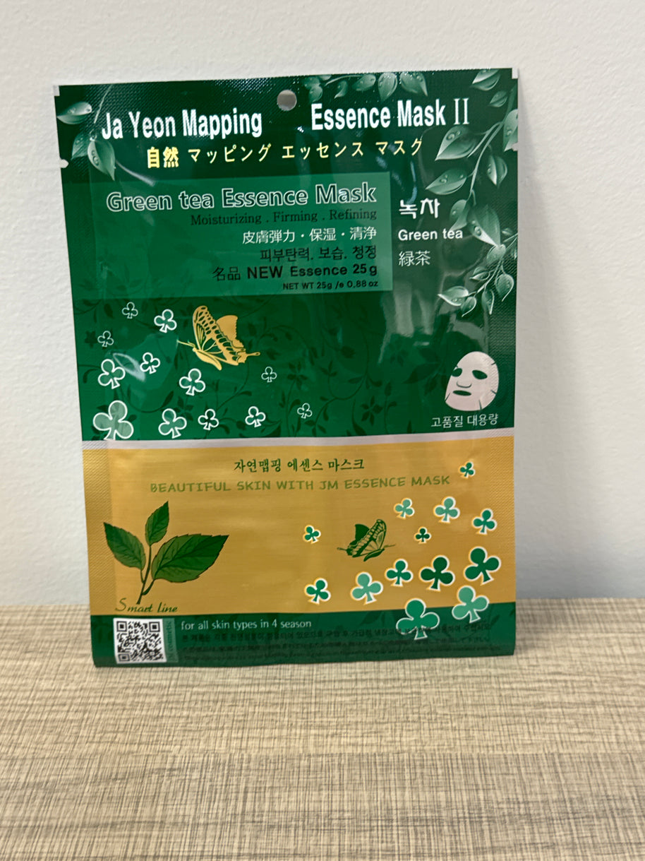 JA YEON Mapping Essence Mask Thé Vert