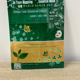 JA YEON Mapping Essence Mask Thé Vert