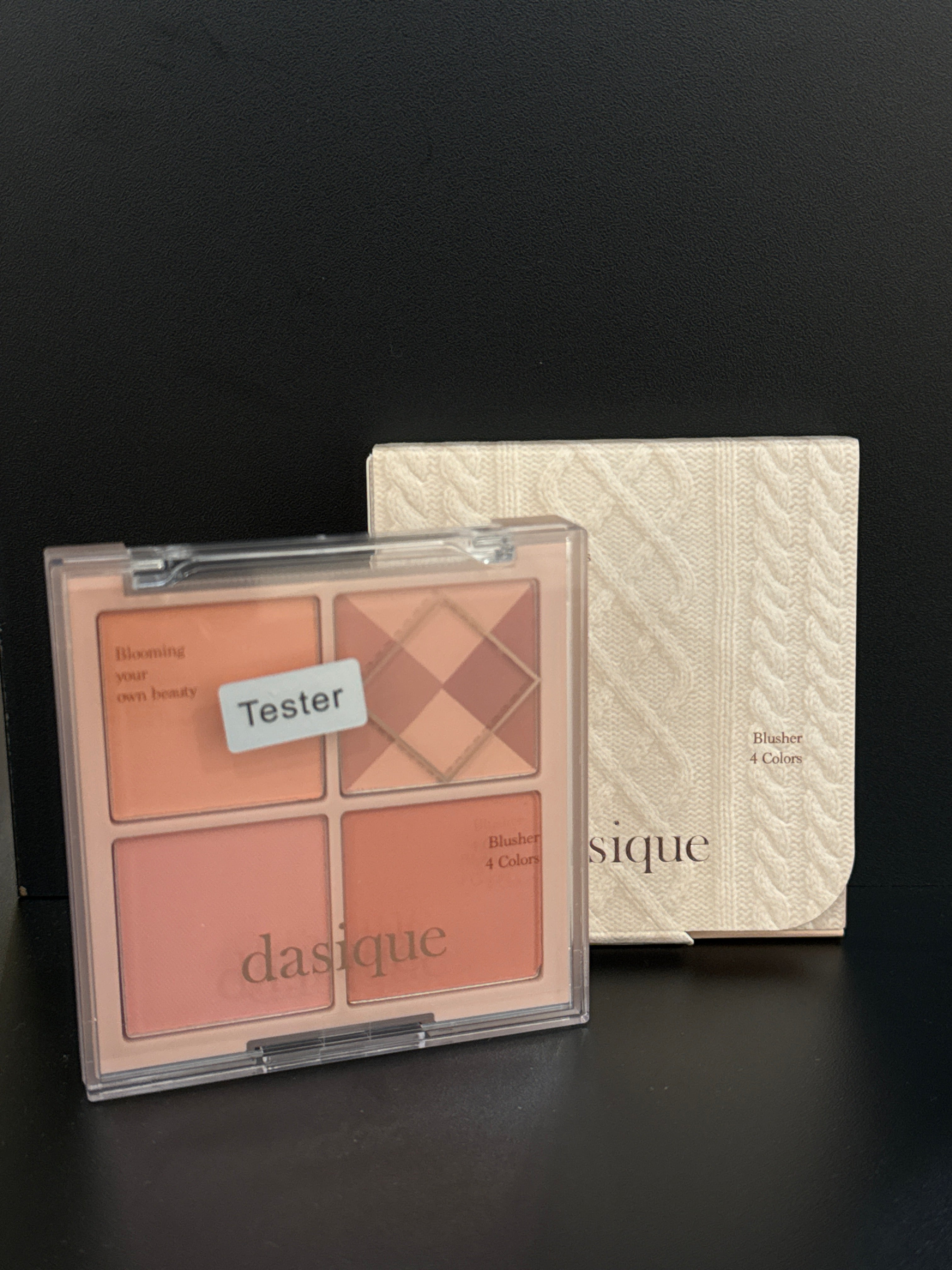 DASIQUE -+ Blending Mood Cheek 04 Beige Knit