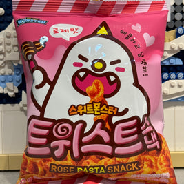Collation de twist à la sauce rosé
