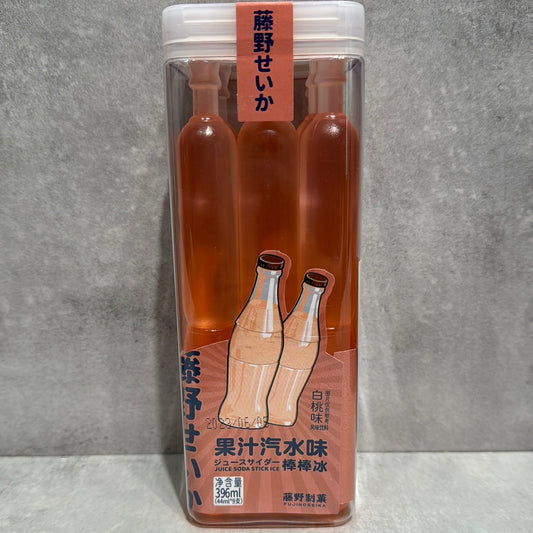 Bâton de jus saveur de pêche glacé