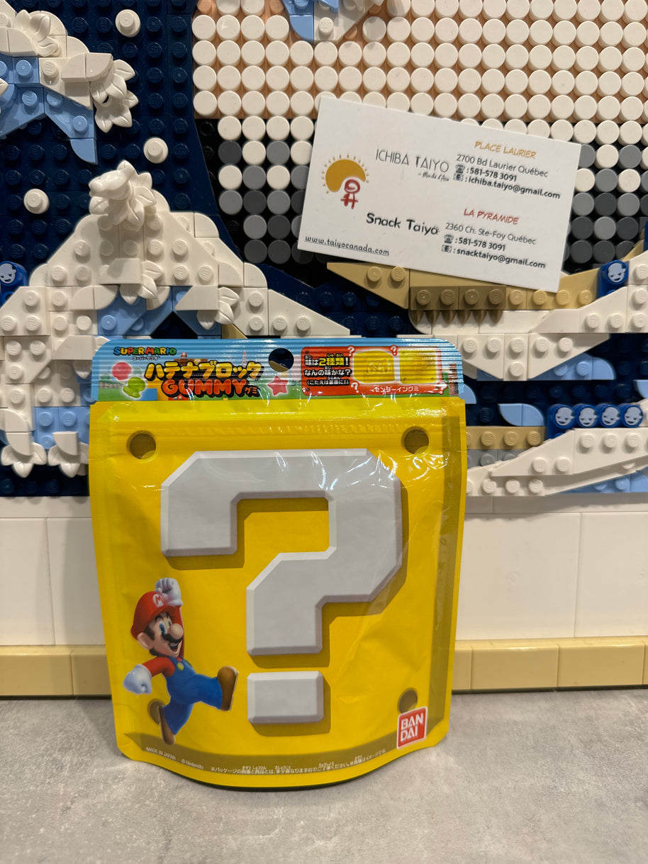 Jujube mystery block SuperMario BANDAI 37g