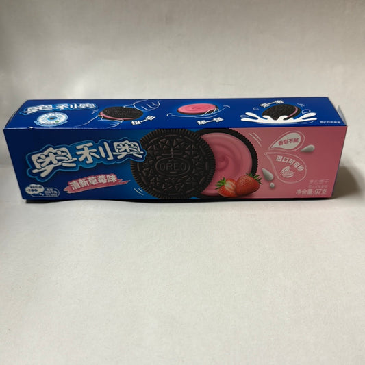 Biscuit aux fraises OREO 97g