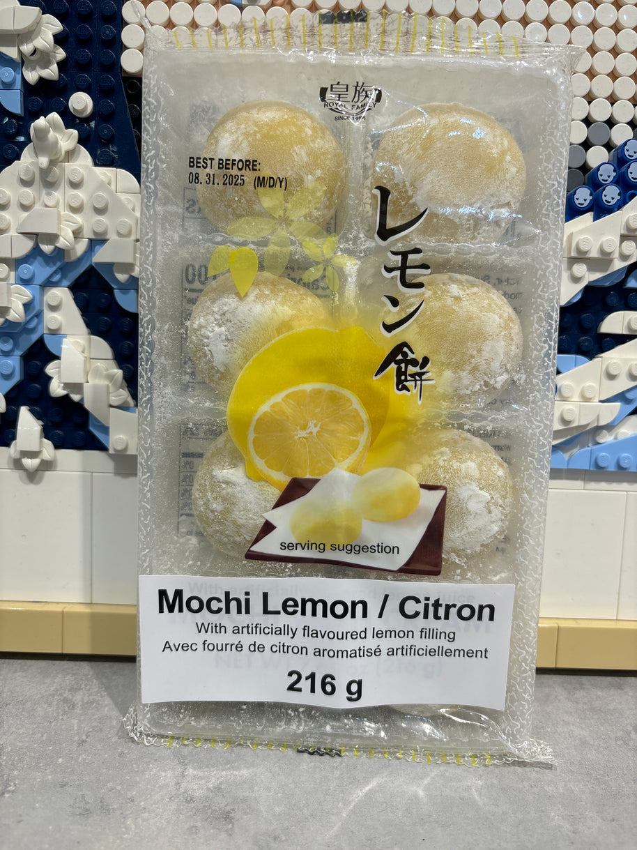 Mochi japonais(saveur de citron) ROYAL FAMILY 216g
