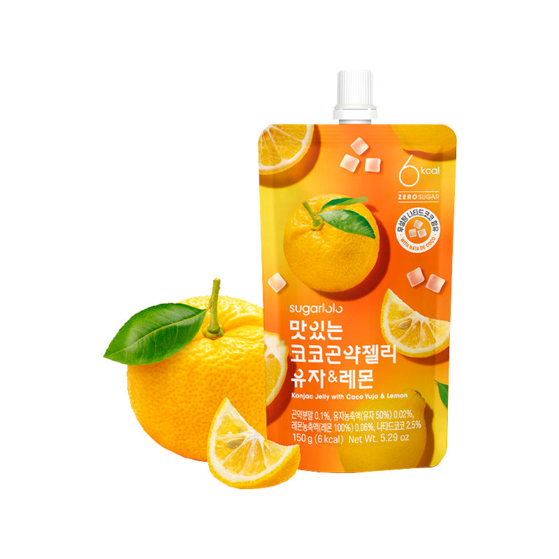 Jelly coréen (saveur Yuzu et Citron) SUGARLOLO 150g