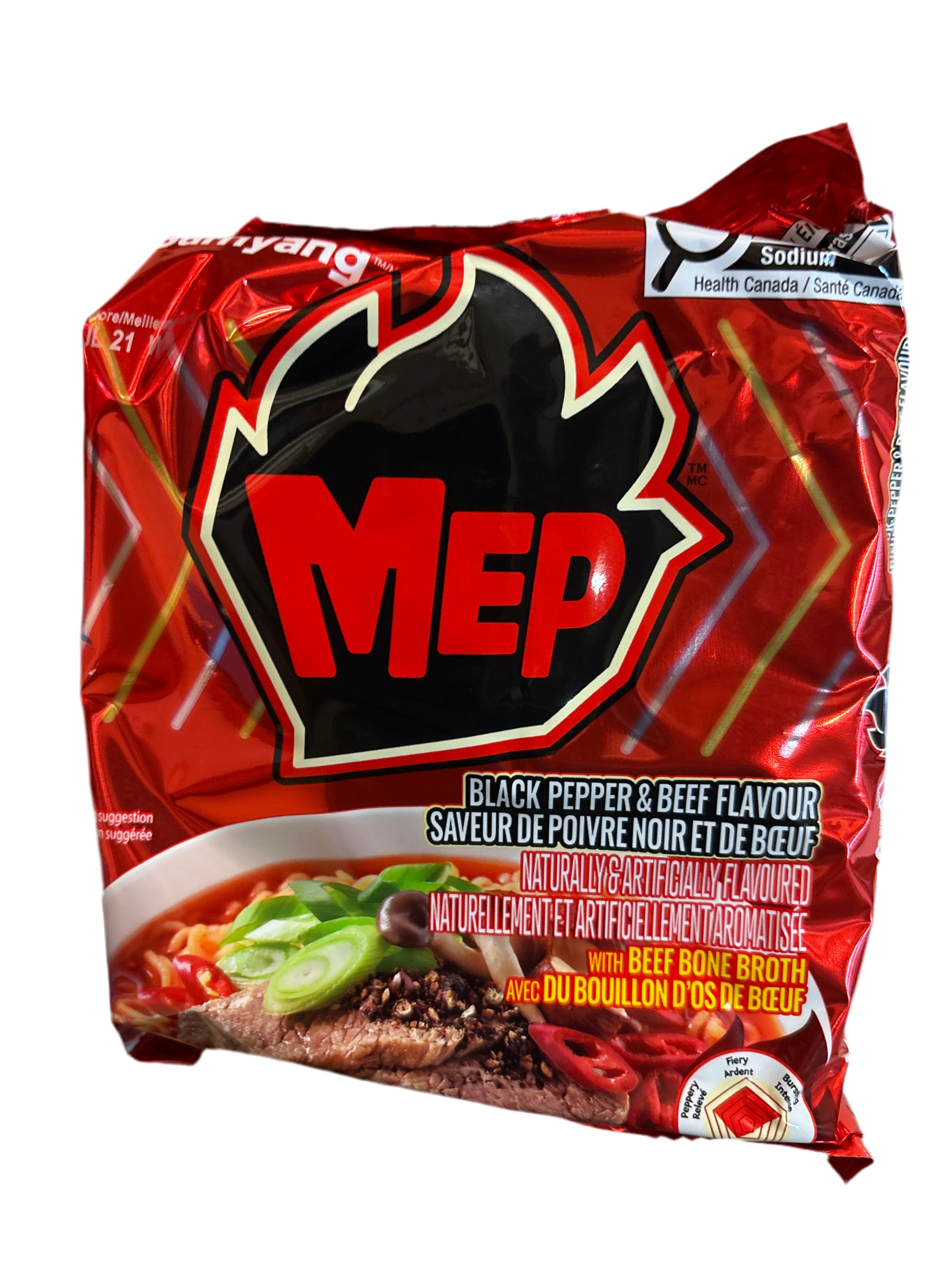 Ramen au bœuf et poivre noir MEP SAMYANG 120g