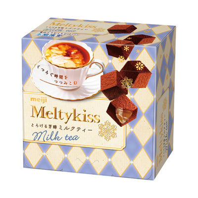 Chocolat Meltykiss Meiji(saveur thé au lait) 53g