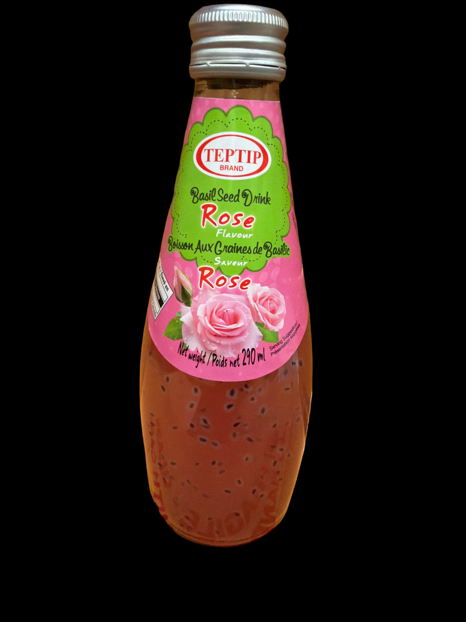 Boisson aux graines de basilic (saveur rose) 290mL