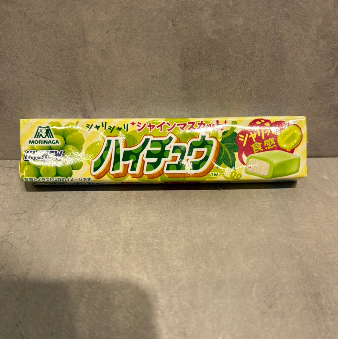 Hi-chew (raisin vert japonaise) MORINAGA