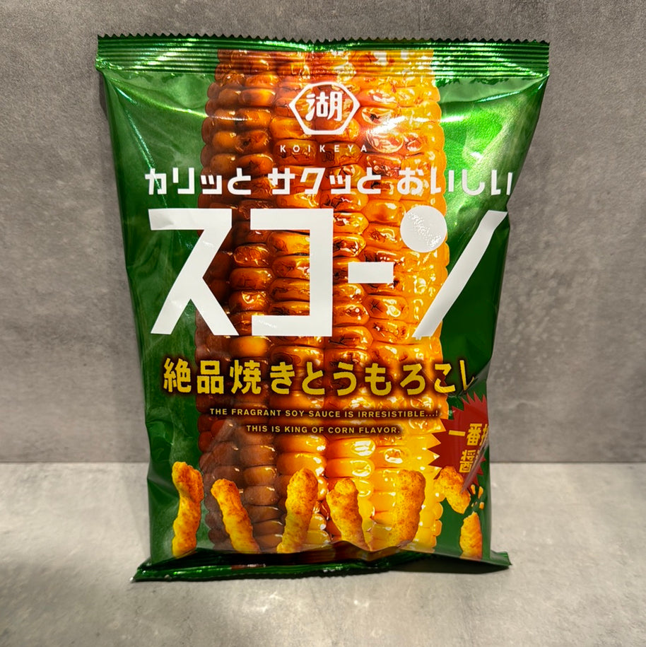 Chips de maïs (saveur sauce soya premium) KOIKEYA 🇯🇵 73g