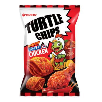 Chips Turtle Orion (saveur poulet coréen) 160g-LF