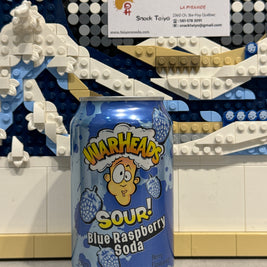 Soda sure à la framboise bleue