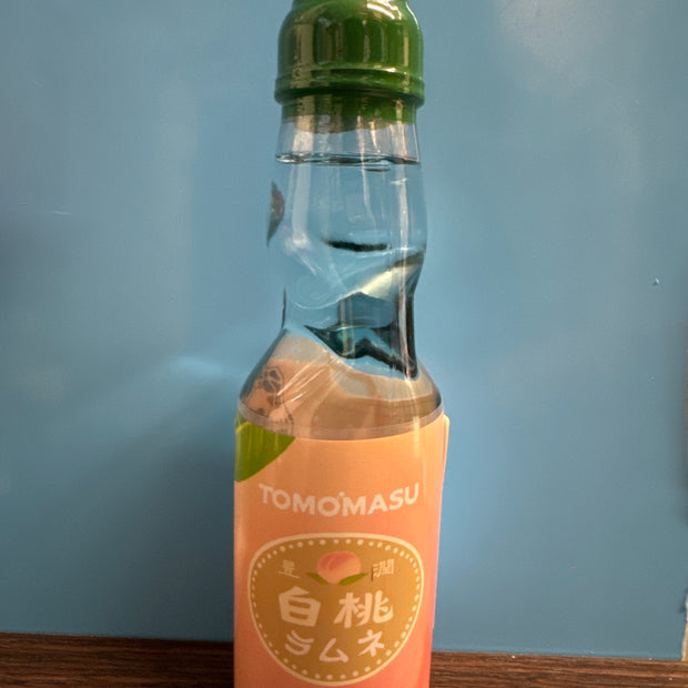 Ramune (saveur pêche) 🇯🇵TOMOMASU 200mL