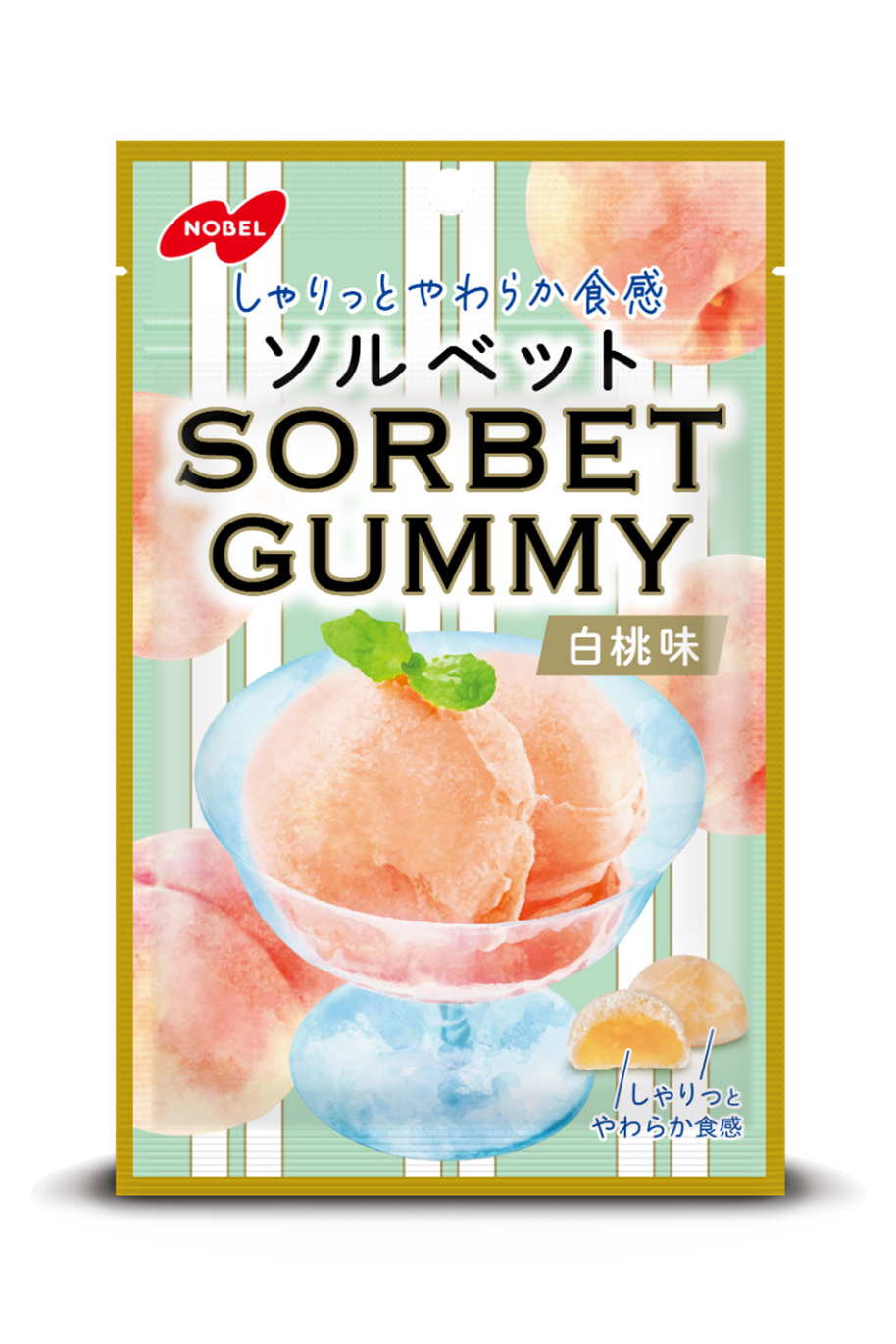 Jujube à la pêche Sorbet NOBEL 50g