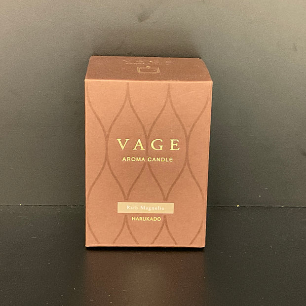 HARUKADO Vage Bougie aromatique Magnolia riche