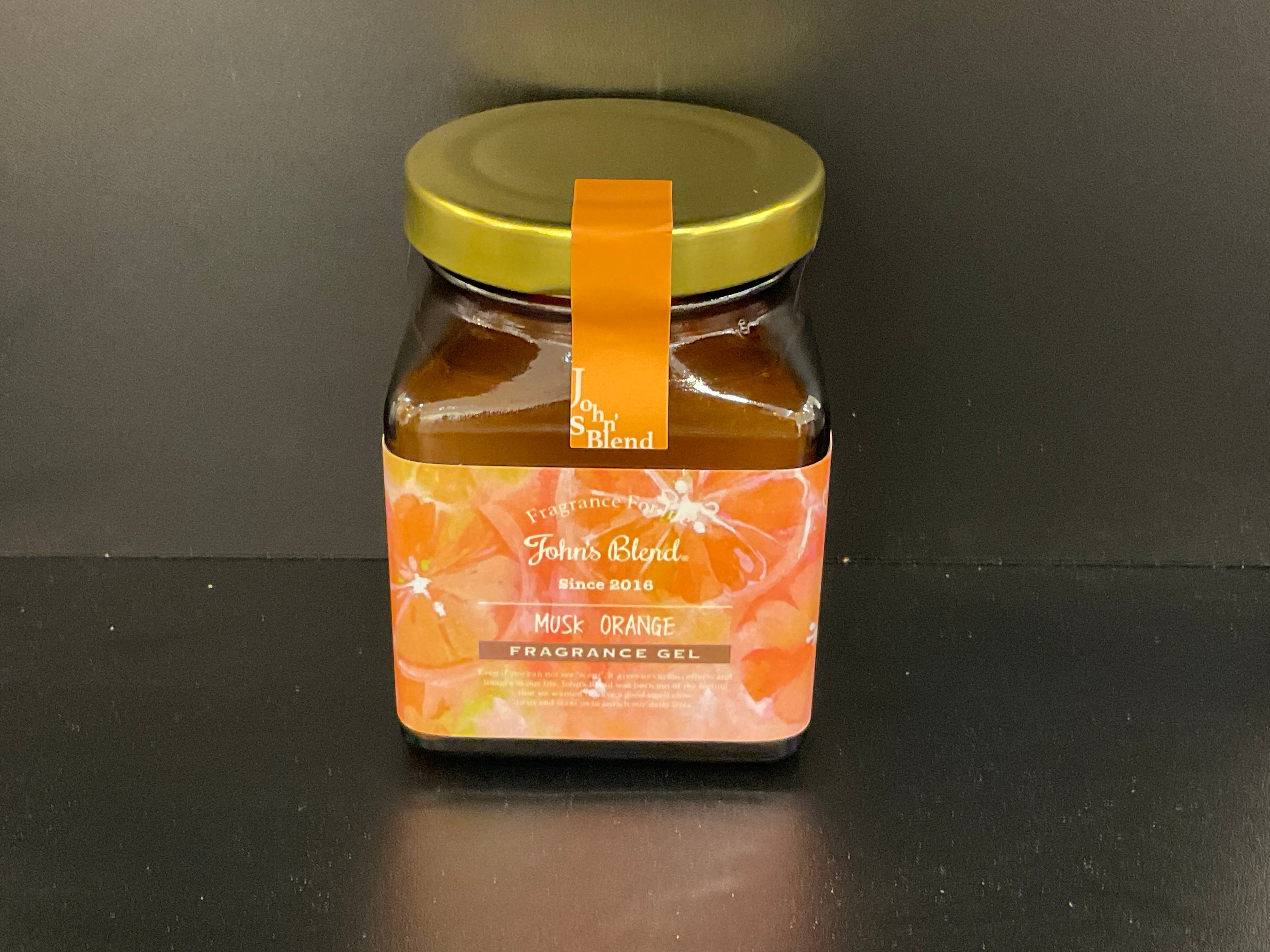 Gel parfumé JOHNS BLEND Fragrance Gel Musk Orange