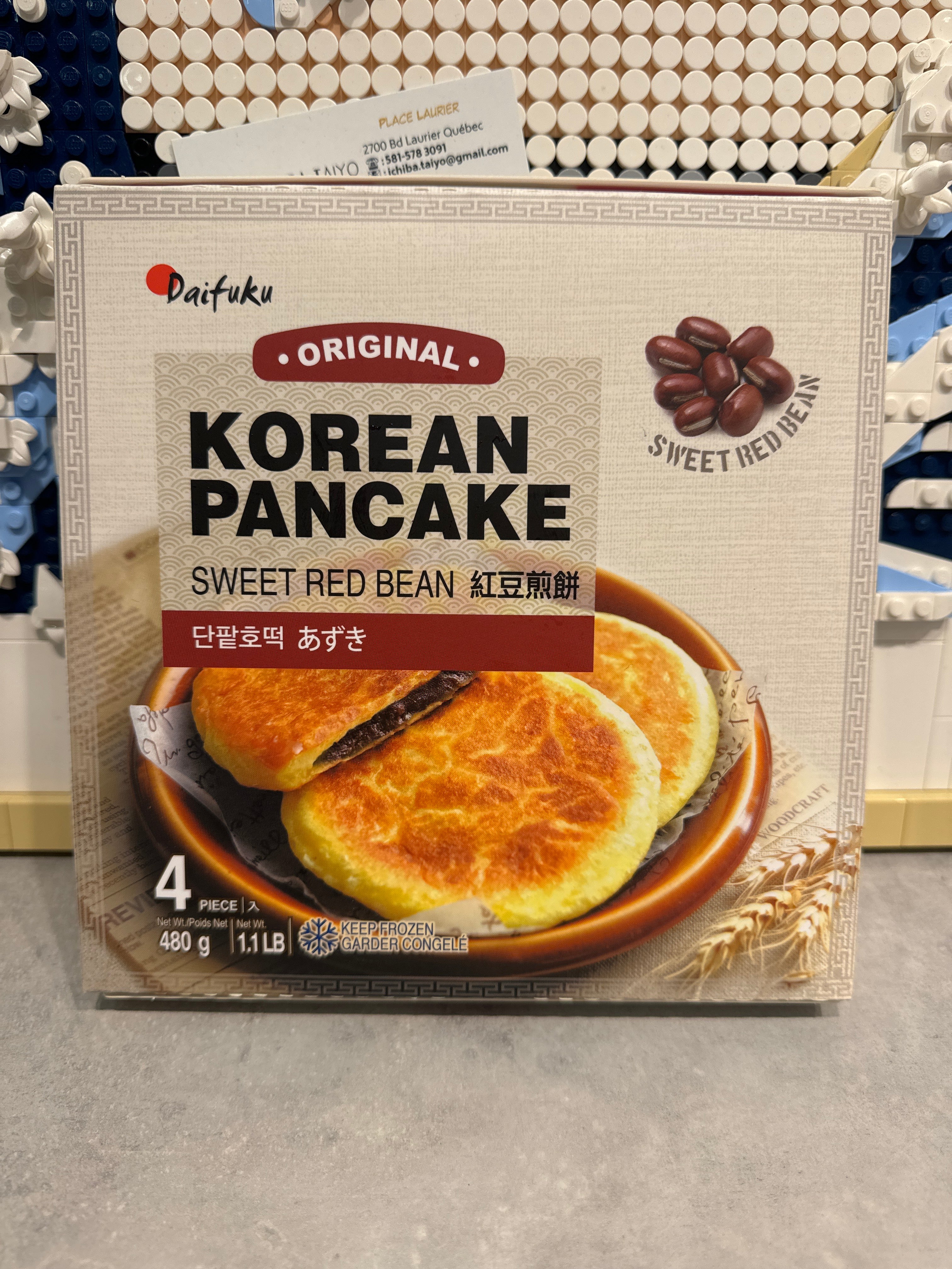 Pancake haricot rouge DAIFUKU